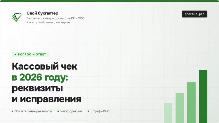 Кассовый чек в&nbsp;2026&nbsp;году: обязательные реквизиты и&nbsp;исправление ошибок